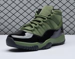 Air Jordan 11 Retro Army Green Black CT8012 300 - Image 2