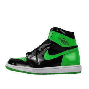 Air Jordan 1 High Og ?Patent Black Green?