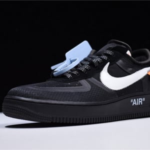 Off-White Nike Air Force 1 Low Black Ao4606-001 - Image 28