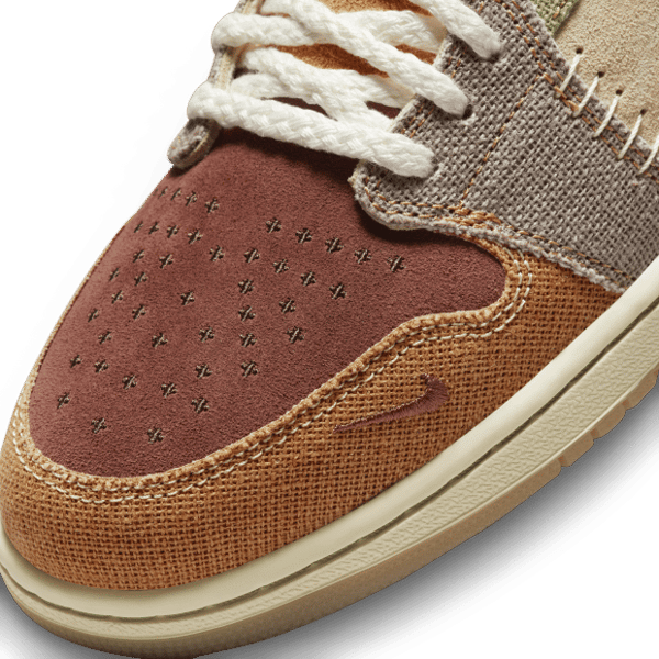 Air Jordan 1 Retro Low Og Zion Williamson Voodoo Dz7292-200 - Image 8