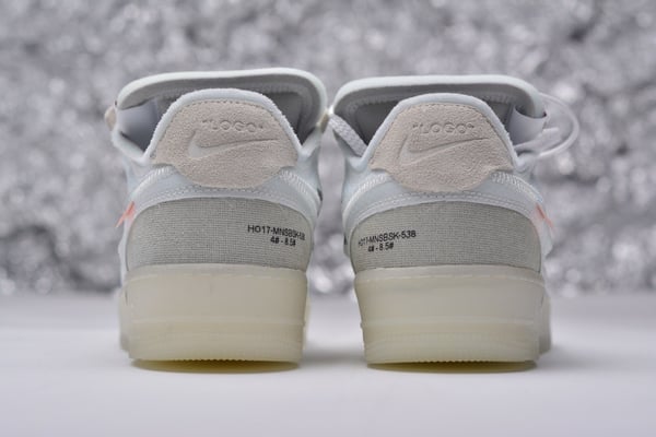Off-White X Air Force 1 Low 'The Ten' Ao4606-100 - Image 7