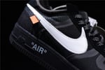 Off-White Nike Air Force 1 Low Black Ao4606-001 - Image 10