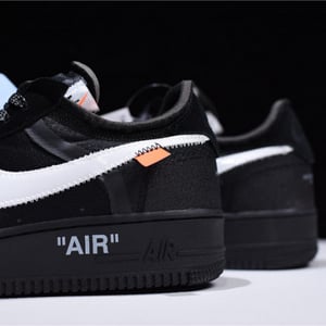 Off-White Nike Air Force 1 Low Black Ao4606-001 - Image 22