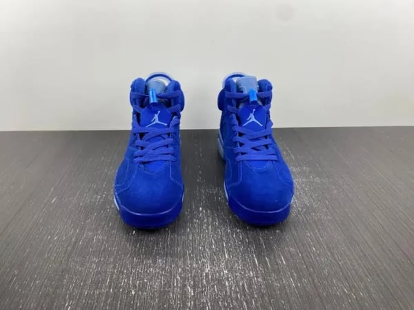 Air Jordan 6 UNC Tar Heels Six Championships PE - Image 6