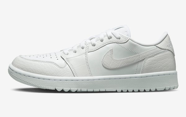 Air Jordan 1 Retro Low Golf ?White Crocodile? Dd9315-110 - Image 5