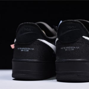 Off-White Nike Air Force 1 Low Black Ao4606-001 - Image 29