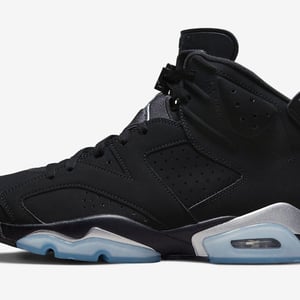 Air Jordan 6 Retro Chrome Metallic Silver Dx2836-001 - Image 5