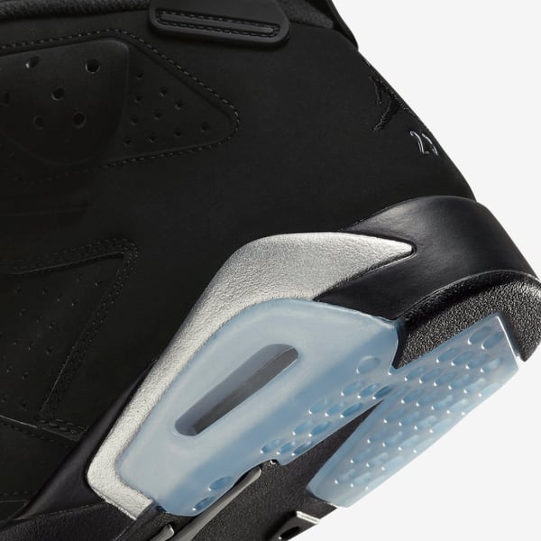 Air Jordan 6 Retro Chrome Metallic Silver Dx2836-001 - Image 10