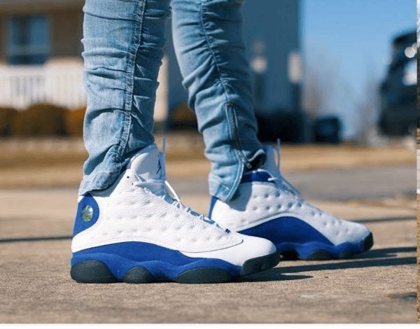 Air Jordan 13 White Blue Men’s Shoes - Image 3