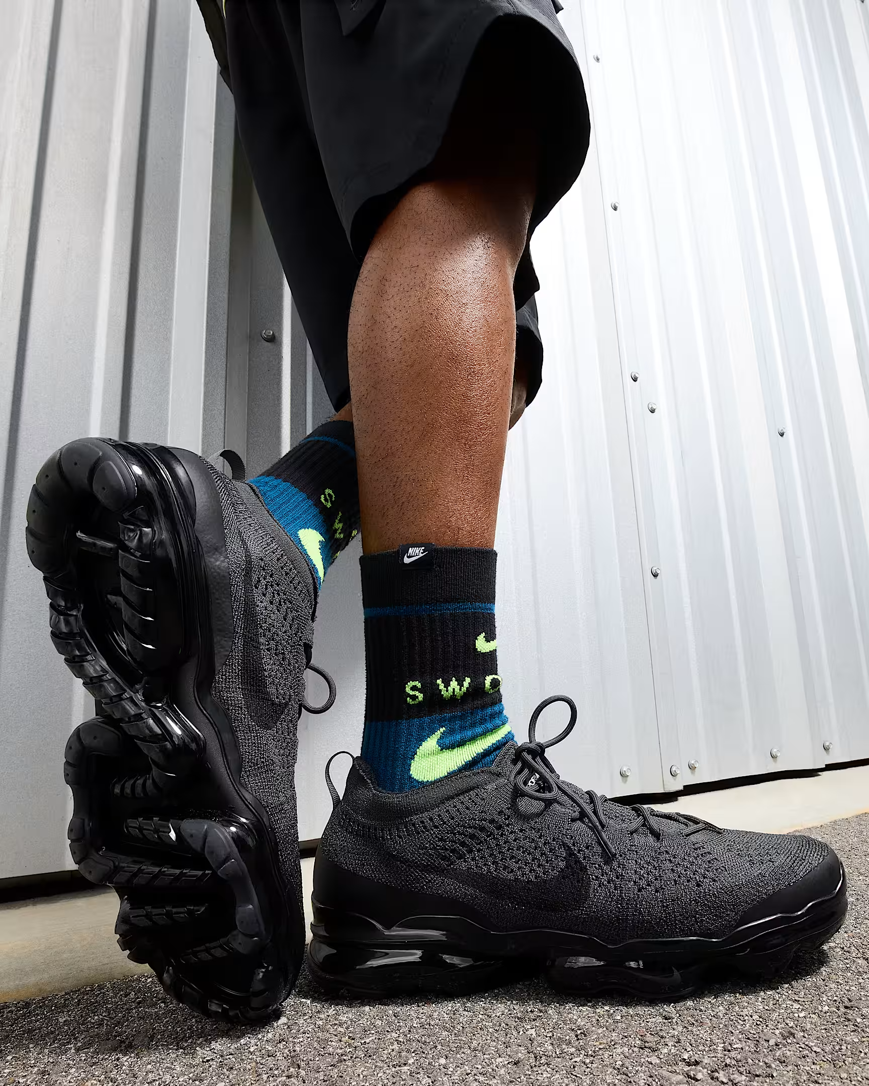 NikeLab Air VaporMax 'Grey Olive' 899473-009 - Image 9