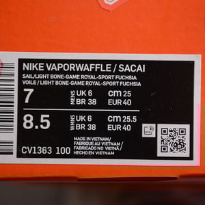 Sacai X Vaporwaffle Sail Cv1363-100 - Image 9