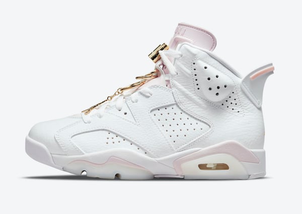 Nike Air Jordan 6 Retro ?Gold Hoops? Dh9696-100 - Image 5