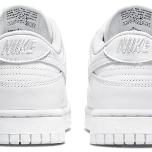 (WMNS) Nike Dunk Low 'Triple White' DD1503-109 - Image 5
