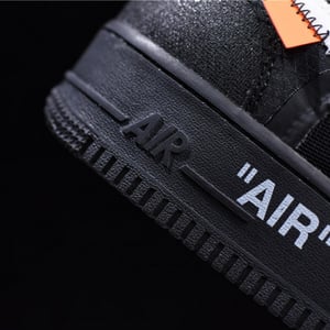 Off-White Nike Air Force 1 Low Black Ao4606-001 - Image 16