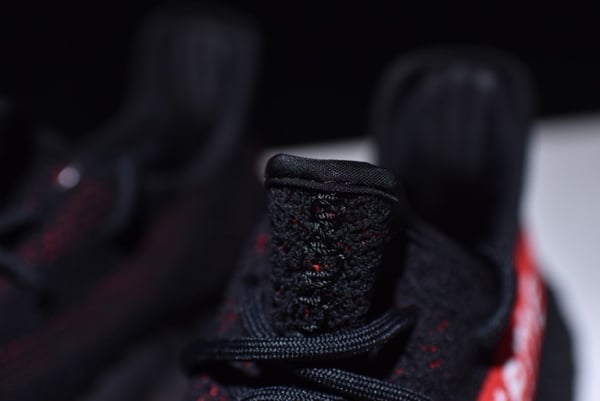 Adidas Supreme Yeezy Boost 350 V2 Black And Red - Image 8