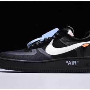 Off-White Nike Air Force 1 Low Black Ao4606-001 - Image 61