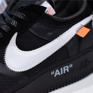 Off-White Nike Air Force 1 Low Black Ao4606-001 - Image 39