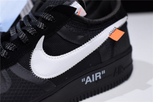 Off-White Nike Air Force 1 Low Black Ao4606-001 - Image 39