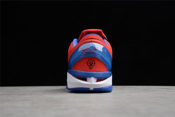 Nike Zoom Kobe Vii Rlx Red Blue Metallic Gold 488371-406 - Image 3