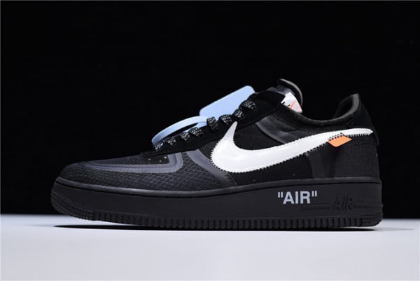 Off-White Nike Air Force 1 Low Black Ao4606-001