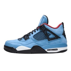 Travis Scott X Air Jordan 4 Houston Oilers University Blue 308497-406