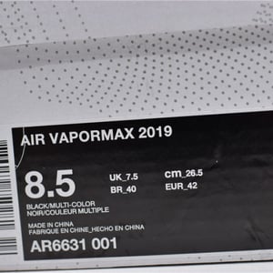 Air Vapormax 2019 Throwback Future Ar6631-001 - Image 13