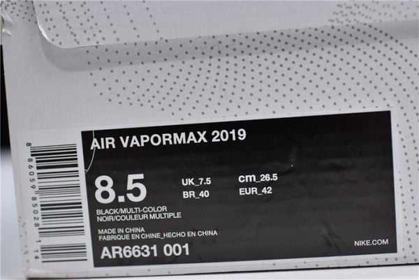 Air Vapormax 2019 Throwback Future Ar6631-001 - Image 13