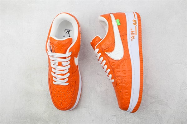 Nike Air Force 1 Low LV University Orange White - Image 7