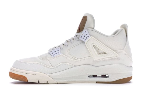 Levi’s x Air Jordan 4 Retro ‘White Denim’ - Image 6