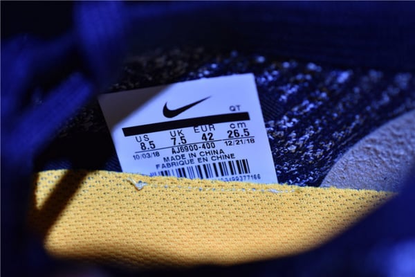 Nike Air Vapormax Flyknit 3 Navy Orange Aj6900-400 - Image 6