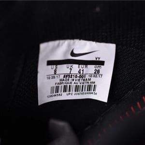 Off-White X Nike Air Force 1 07 Low Black Av5210-001 - Image 12
