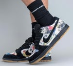 Nike SB Dunk Low Supreme Rammellzee Fd8778-001 - Image 4