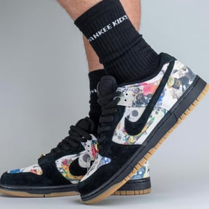 Nike SB Dunk Low Supreme Rammellzee Fd8778-001 - Image 4