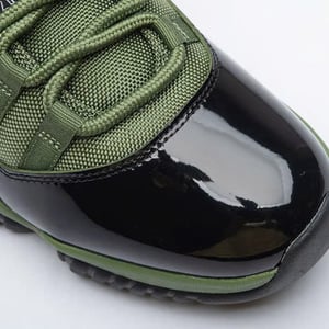 Air Jordan 11 Retro Army Green Black CT8012 300 - Image 6