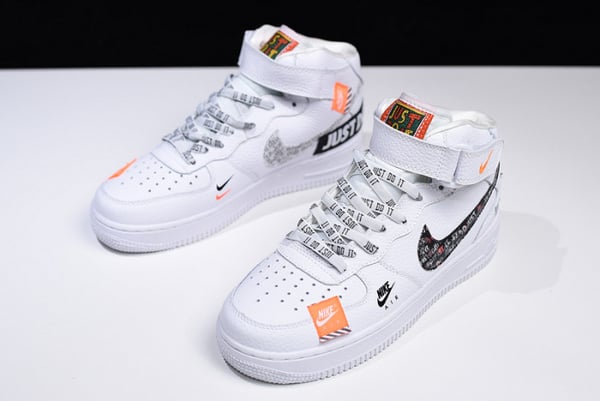 Nike Air Force 1 Mid Just Do It Bq6474-100 - Image 21