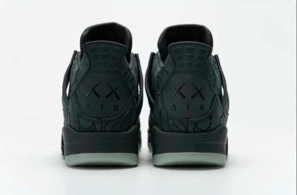 Nike Air Jordan 4 Retro Kaws Black 930155-001 - Image 4