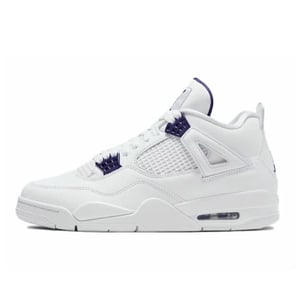 Air Jordan 4 Retro Pure Money White Purple Ct8527-115