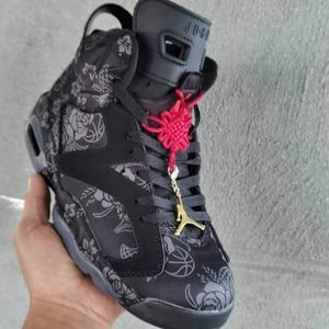 Jordan 6 Retro Singles Day Triple Black Db9818-001 - Image 7