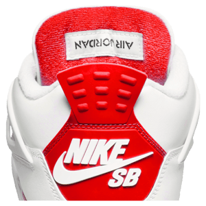 Nike Sb X Air Jordan 4 Varsity Red 2025 - Image 3