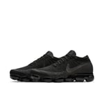 Nikelab Air Vapormax Flyknit Triple Black mix Grey- 899473 003 - Image 4