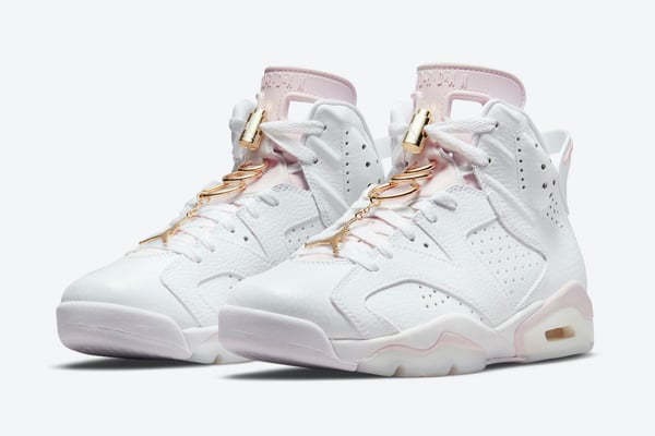Nike Air Jordan 6 Retro ?Gold Hoops? Dh9696-100 - Image 2