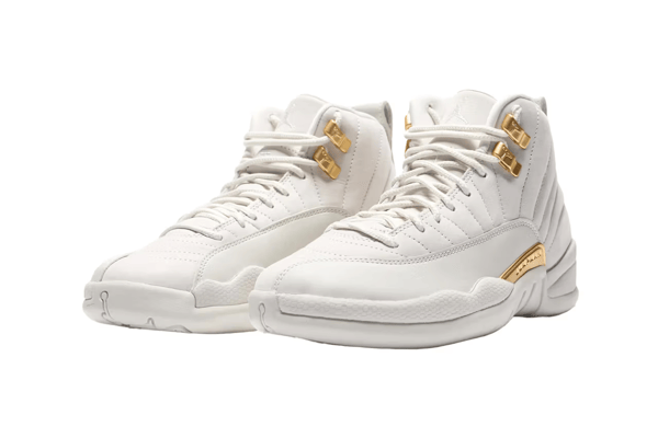 Air Jordan 12 “Phantom” Gold White FD9101-007 - Image 2