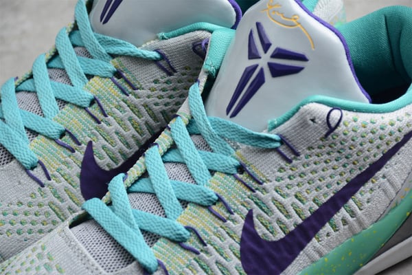 Nike Kobe 9 Grey Green Purple 630487-005 - Image 10