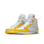 Off-White x Nike Air Jordan 1 High "Canary Yellow" AQ0818-149 - Image 2