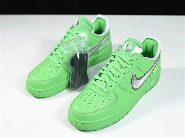 Nike Air Force 1 Low Off-White Brooklyn Dx1419-300 - Image 4