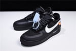 Off-White Nike Air Force 1 Low Black Ao4606-001 - Image 11