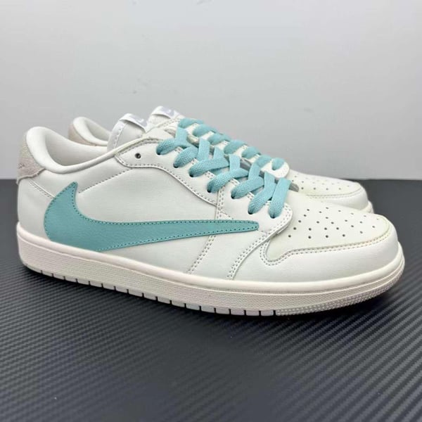 Travis Scott X Air Jordan 1 Low Cream Tiffany - Image 3