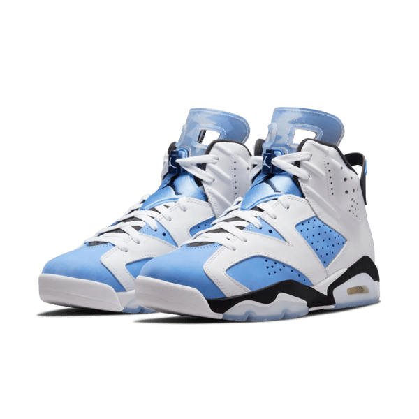 Air Jordan 6 UNC Retro University Blue White CT8529-410 - Image 2
