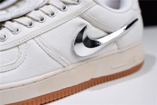 Travis Scott Nike Air Force 1 Low Sail Aq4211-101 - Image 13