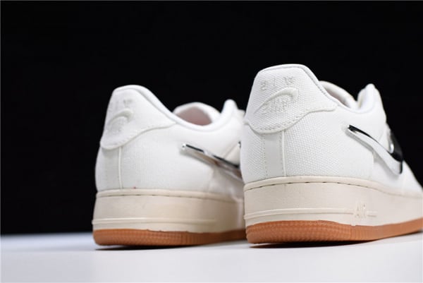 Travis Scott Nike Air Force 1 Low Sail Aq4211-101 - Image 14
